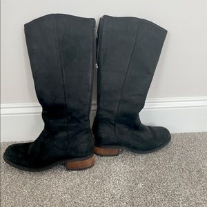 Black Suede Ugg Boots